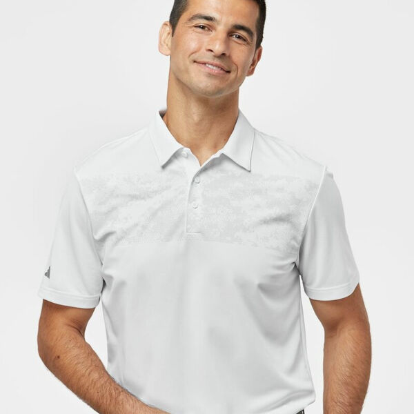 Men's Camo Chest Print Polo Thumbnail