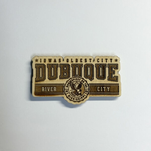 Dubuque, Iowa River City Souvenir Magnets Thumbnail